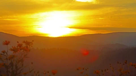 Mountain landscape. timelapse. 4K. FULL HD, 4096x2304. Stock Footage 35239402