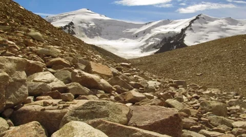 Mountain landscape. Timelapse Видео 8827310