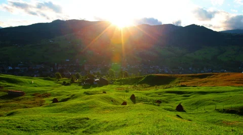Mountain landscape. timelapse. Stock Footage 42787666