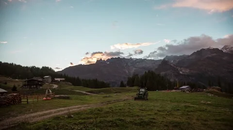 Mountain landscape timelapse Stock Footage 54948100