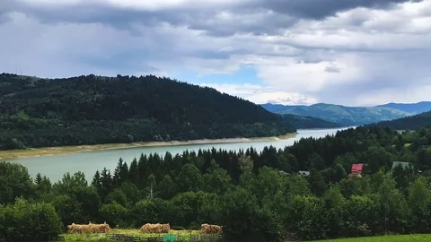Mountain landscape timelapse Stock Footage