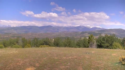 Mountain landscape timelapse moving clouds in Colombia, Sierra Neveda del Cocuy Stock Footage 130814217