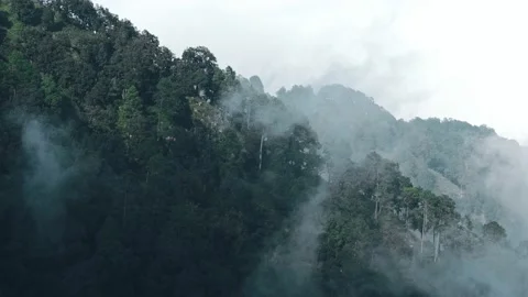 Mountain landscape timelapse moving clouds in Dhumakot, Uttrakhand, India. Stock Footage 144631388