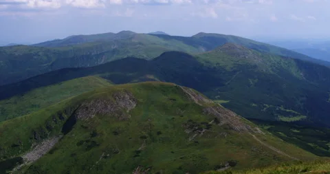Mountain landscape timelapse moving clouds.. 4k UHD Stock Footage 146451876