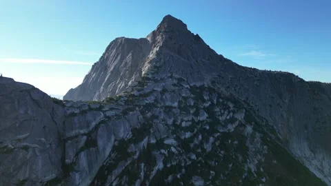Mountain landscape view, drone shot Stock Footage 289575642