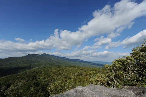 Mountain Landscape w/ Clouds - TimeLapse - 4k 스톡 동영상 37430878