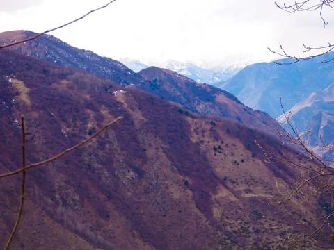 Mountain landscapes Stock Photos