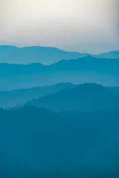 Mountain layers Stock Photos