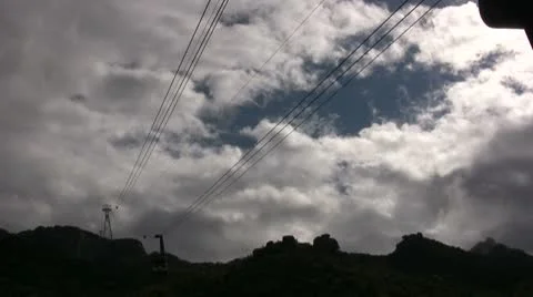 Mountain Lift Stock Footage 8973870