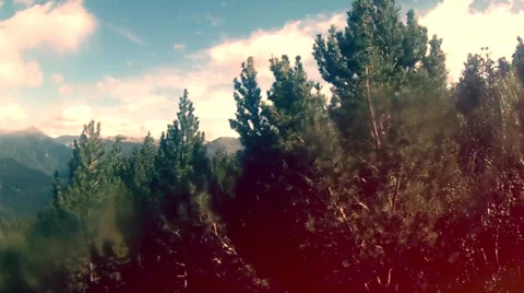 Mountain lift Stock Footage 32350840