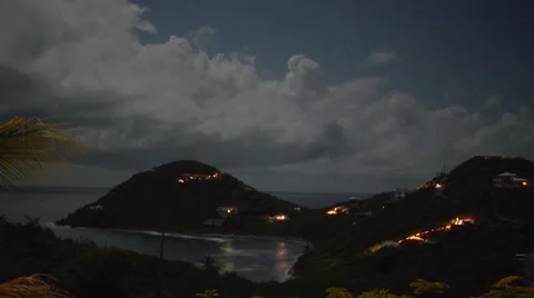 Mountain Lights Timelapse Video stock 49775830