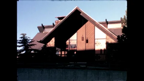 Mountain Lodge Building Video stock 276291858
