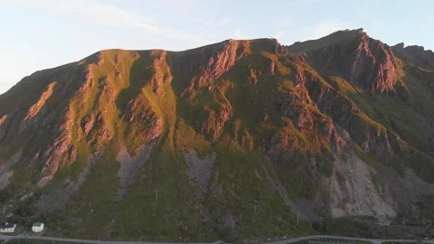 Mountain Lofoten Video stock 261053418