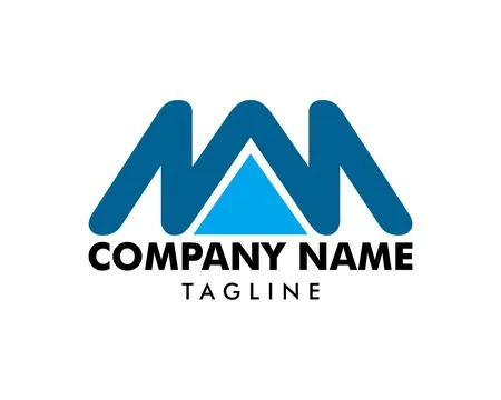 Mountain logo design vector template Stock Illustration