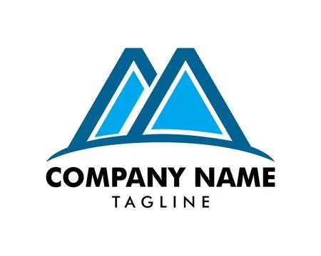 Mountain logo design vector template Stock Illustration