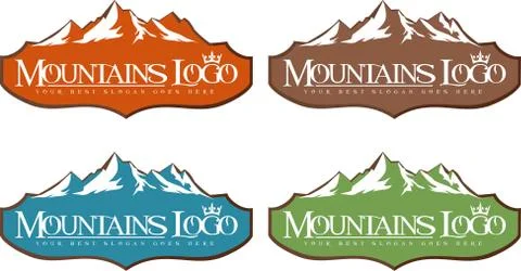 Mountain Logo Stock Illustration