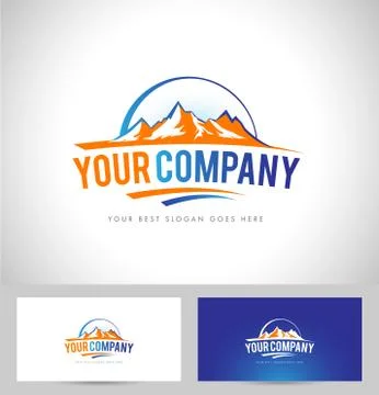 Mountain Logo Stock-Illustration