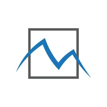 Mountain logo Stock Illustration