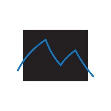 Mountain logo Stock Illustration