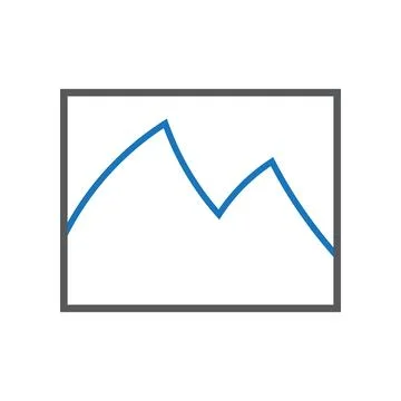 Mountain logo Stock Illustration