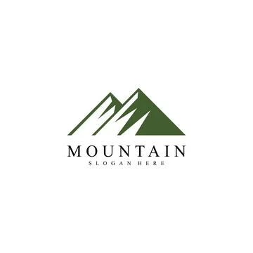 Mountain logo vector design template Stock Illustration