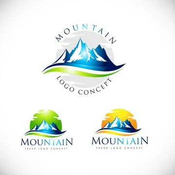 Mountain Logo Vector Stock-Illustration