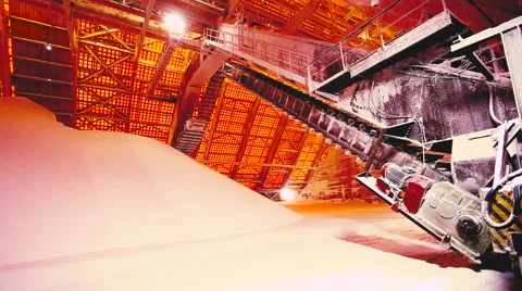 Mountain mined potassium Stock Footage 56364586