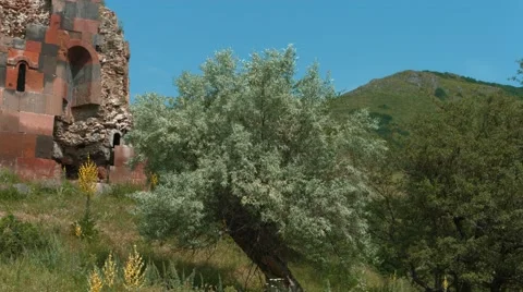 Mountain Monastry Ruin Видео 53232617