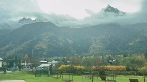 Mountain mont blanc Stock Footage 319552321