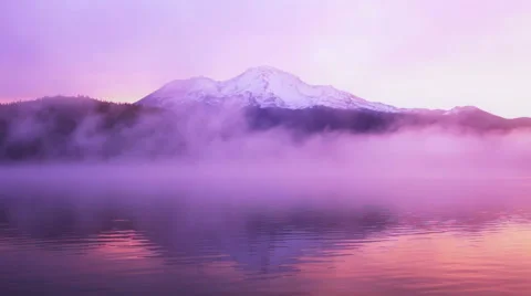 Mountain of Mt Shasta Mountain Stock Footage 59756004