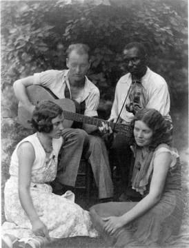 Mountain Musicians Foto stock