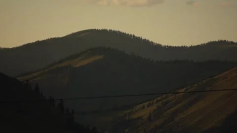 Mountain nature tree Stock Footage 280195151