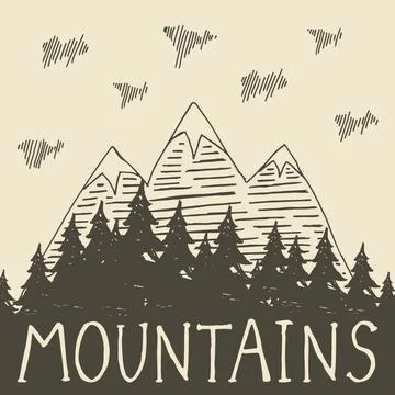 Mountain nature4 Stock Photos