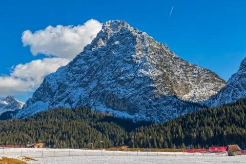 Mountain Nera Dolomites Stock Photos