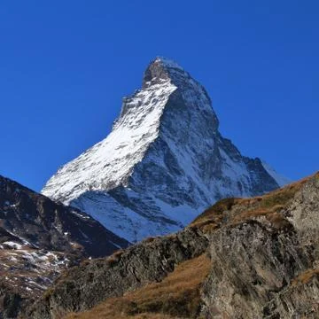 A mountain like no other Stock Photos