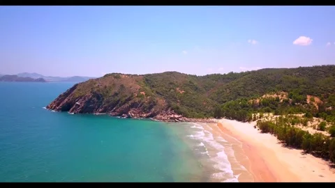 Mountain Ocean beach nature Stock Footage 274414643