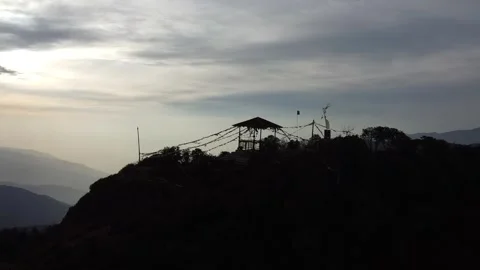 Mountain Orbit Footage Video stock 268556514