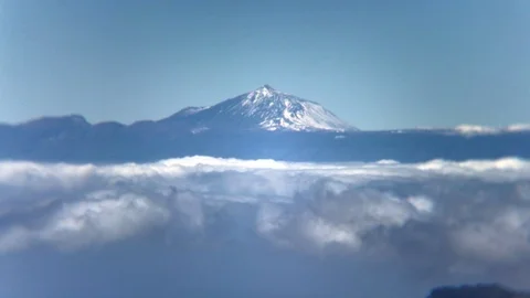 MOUNTAIN OVER THE CLOUDS Stock Footage 102945521