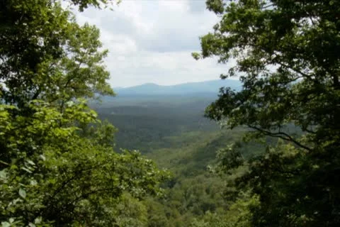 Mountain Overlook - NTSC Stock Footage 11866219