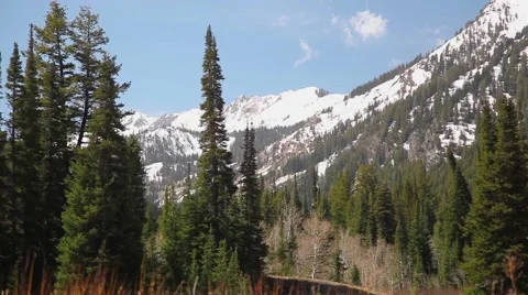 Mountain pan spring Vídeos de archivo 51387248