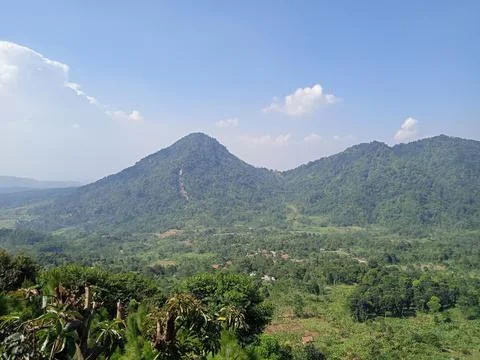 Mountain Pancar, West Java Indonesia Stock-Fotos