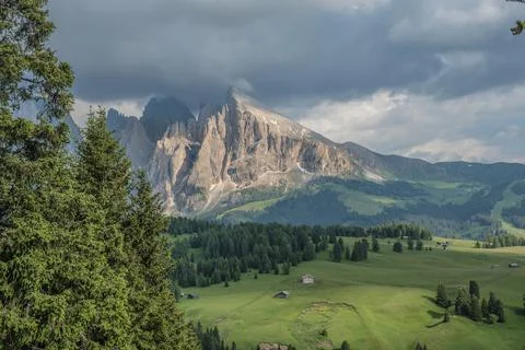 Mountain Panorama II Stock Photos