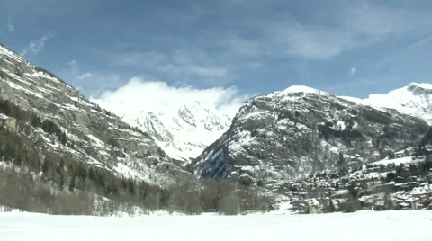 Mountain panorama in Italy  Stock Footage 43324662