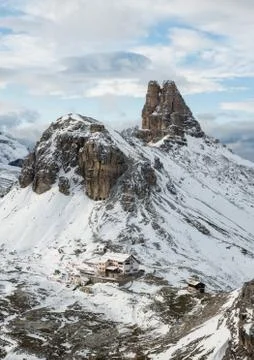 Mountain panorama in the Italy. Stock Photos