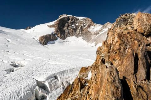 Mountain panorama. Stock Photos