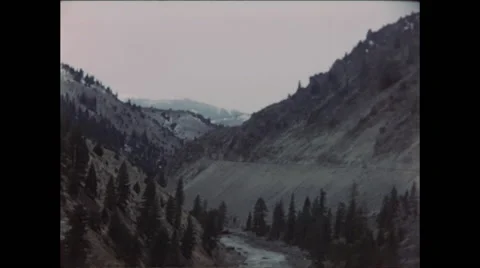 Mountain Pass Stock Footage 47526432