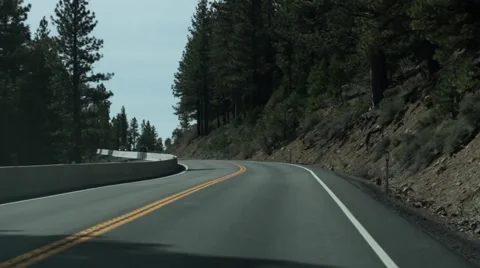 Mountain Pass Video stock 49169639