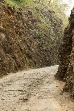 Mountain pass Stock Photos