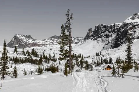 Mountain pass of Sleeping Sayan Stock Photos