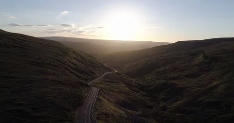 Mountain pass two Stock Footage 86395577